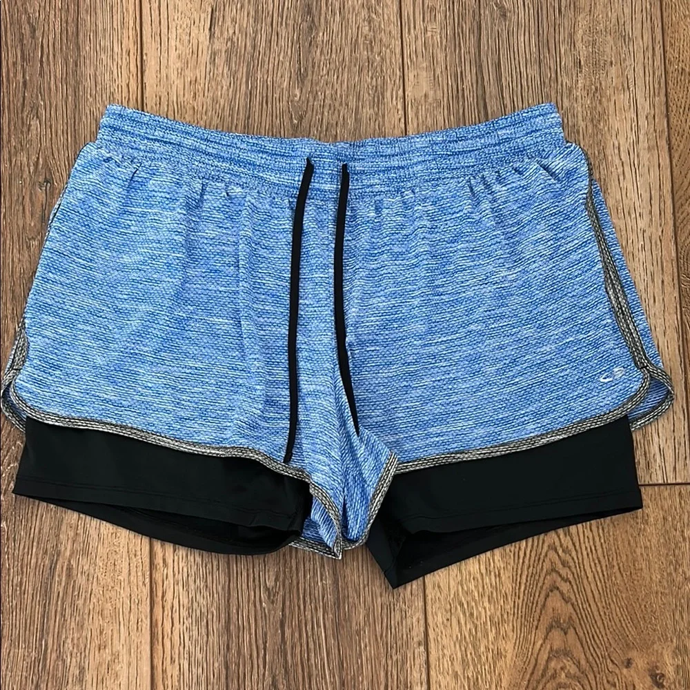 C9 Champion Women's Blue /‎ Black Athletic /Running Shorts Size XXL